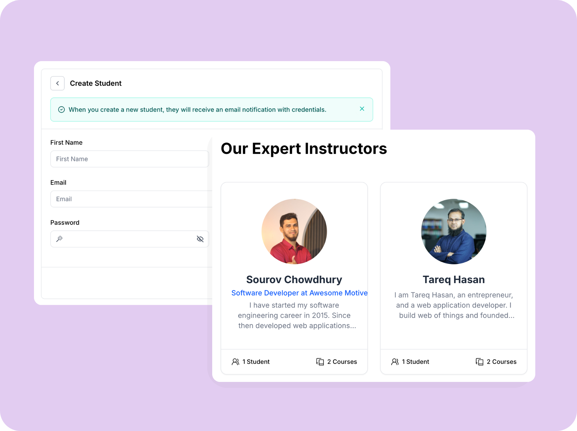 Online academy